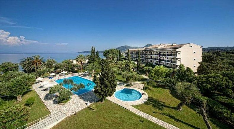 Delfinia Hotel Moraitika Exterior foto